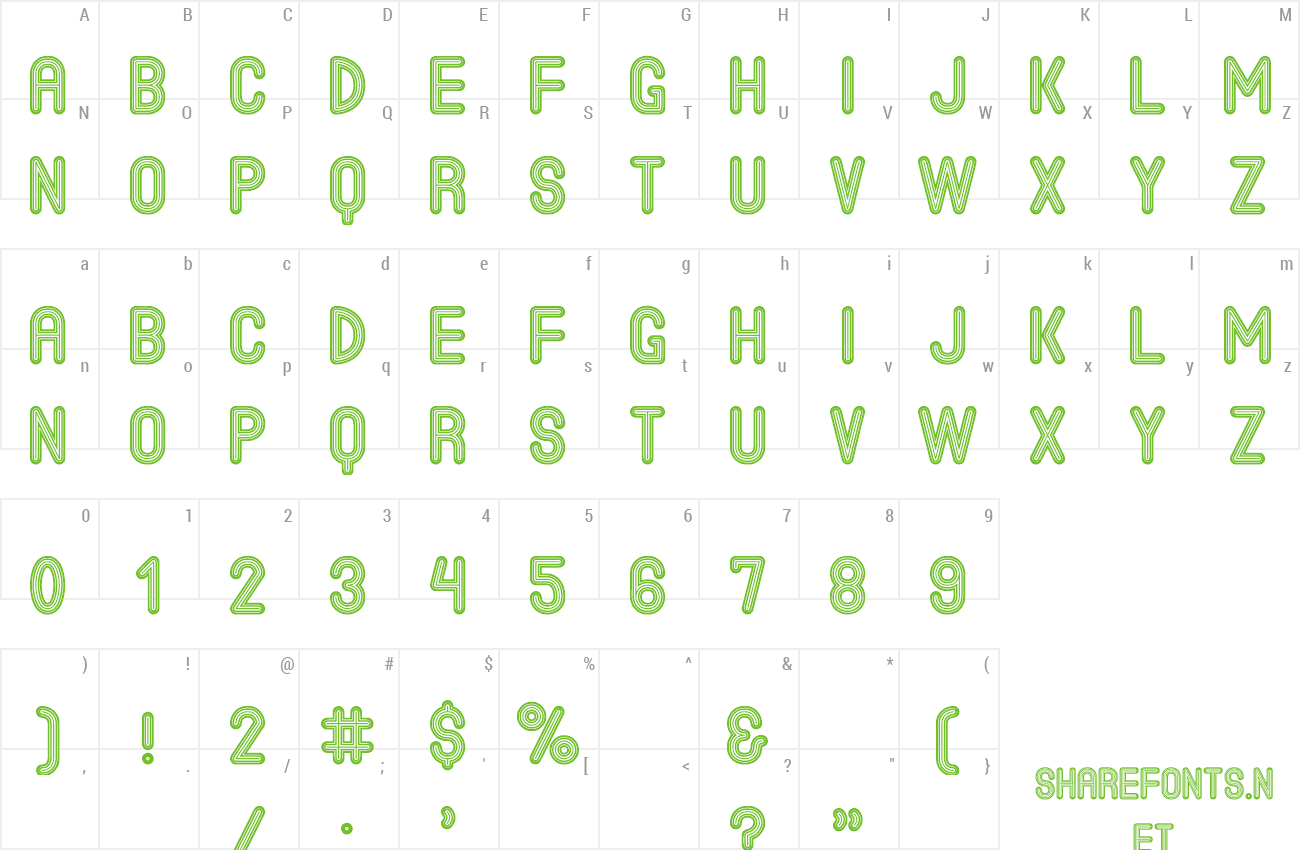 Font The Jack Bronw St preview